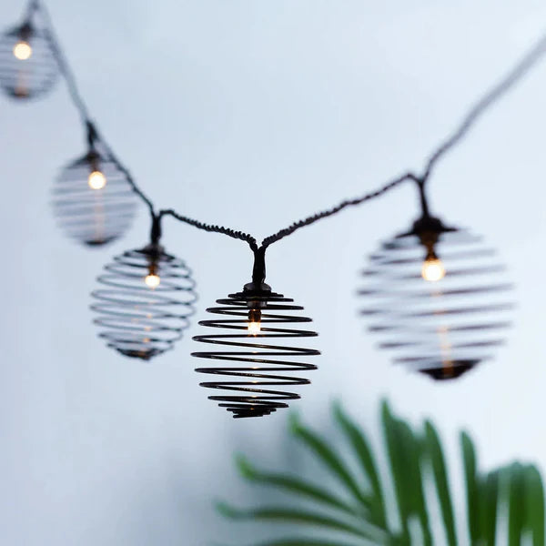10-Piece Solar String Lights